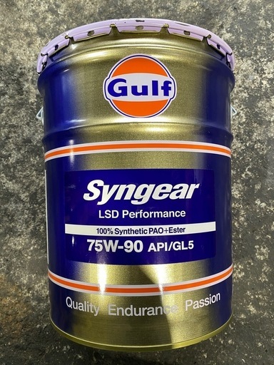 ガルフ LSD レーシングギヤーオイル 20L