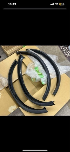 ⭕️ja11 ジムニー？？　5センチオーバーフェンダー