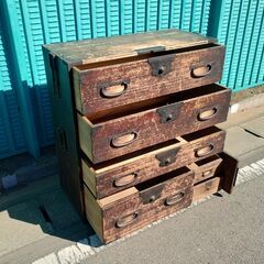 ビンテージ ★ 時代箪笥 ★ 桐たんすの画像