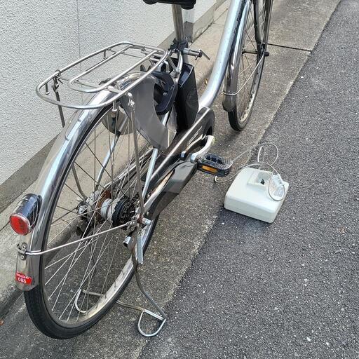 電動自転車 Panasonic lithium vivi SXシルバー☆送料無料 電動自転車