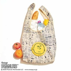 PEANUTSオリジナル 洗える！ デカい!! エコバッグ