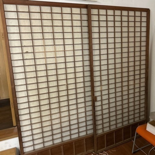 古民家の障子