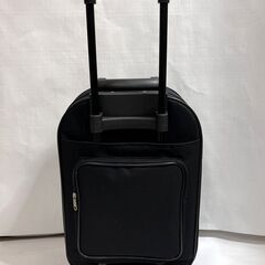 お買い得！2泊3日に最適 キャリーケース スーツケース 旅行カバン 33×56×28cm ブラック キャスター付き Dの画像