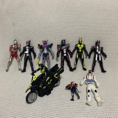 仮面ライダー　ソフビシリーズ　ウルトラマン　