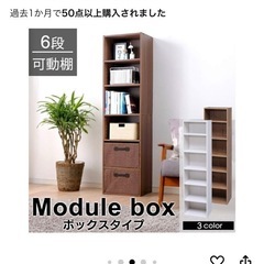 本棚2点(収納ボックス付き)