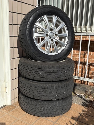 スタッドレス&ホイールセット4本　14インチ