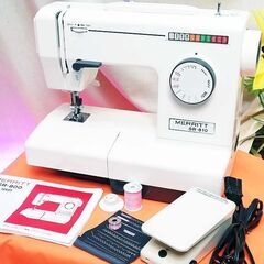 【◆MERRITT◆使いやすい家庭小型用ミシン SR-800】整備済み品の画像