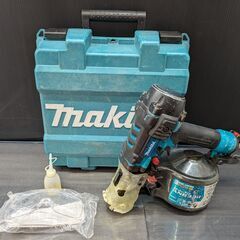 【中古】マキタ　65ｍｍ高圧エア釘打　ＡＮ６３３ＨＭ　ケース・オ...