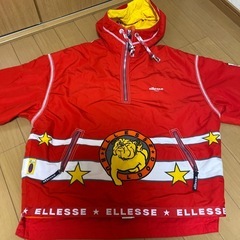 美品 90s ellesse アノラック パーカー ブルドック