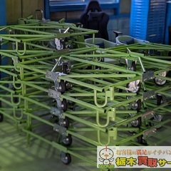 樹脂パレット台車（取手ナシタイプ）SC-110【上限11点】