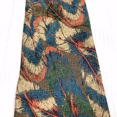ネクタイ 中古 美品 シンプル 柄物ナロータイレギュラータイHANAE MORIハナエモリの画像