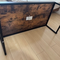 ニトリ　木目調　センターテーブルの画像