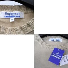 美品 Burberrys BLUE LABEL バーバリー ブルーレーベル レディース ベスト ニット サイズ 38/Mサイズ トップス 苫小牧西店の画像