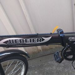 折りたたみ自転車の画像