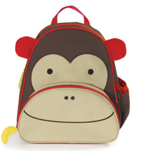 スキップホップ 動物 子ども用 リュック バックパック  通学  幼稚園  保育園　かわいい　10個セット　サル
