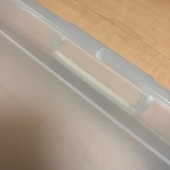 【2点お取引者決定】残り2つ！ニトリキャスター付きベット下収納ケースの画像