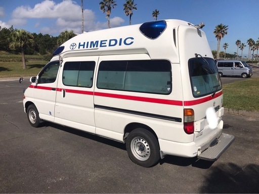 トヨタグランビア高規格車両救急車4WD 4WS 患者搬送・民間救急サービス