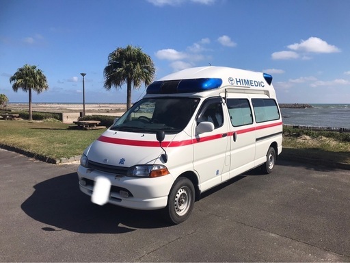 トヨタグランビア高規格車両救急車4WD 4WS 患者搬送・民間救急サービス