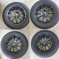ﾊﾞﾘ溝 195/65R16  2022年 Toyo ｽﾀｯﾄﾞﾚｽ＆ｼｭﾅｲﾀﾞｰｽﾀｯｸﾞ軽量ｱﾙﾐﾎｲｰﾙ4本の画像