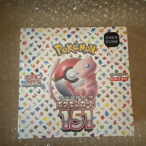 新品未開封☆ポケモンカード 151 ボックス シュリンク付き