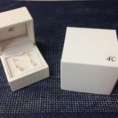 ★ K10 4℃ ピアス ゴールド