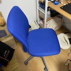 コクヨ オフィスチェア青