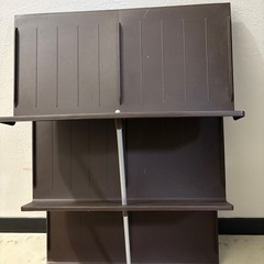 値引き　コープ商品靴，スリッパ収納重ねて片付け出来ます