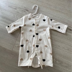 【2枚セット】ベビー服　カバーオール　50〜60cmの画像