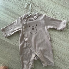 【2枚セット】ベビー服　カバーオール　50〜60cmの画像
