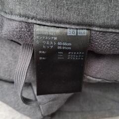 ユニクロ 暖パン グレー Sサイズの画像