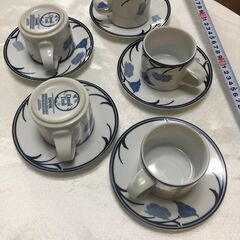 ダンスクコーヒーカップ５脚セット