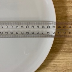 無印良品　お皿　約25センチ　300円の画像