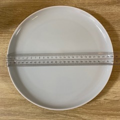 無印良品　お皿　約25センチ　300円の画像