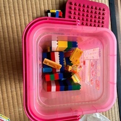 値下げ子供用ブロック中古品の画像