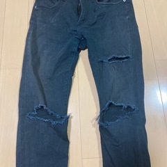 GU カスタムダメージジーンズ28インチ　の画像