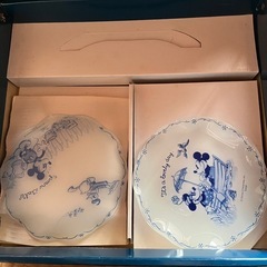 値下げしました。未使用品 ディズニーのガラス皿の画像