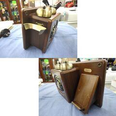 アンティーク調 電話機 HENTAK LIMITED HT-00 SIECLE プッシュフォン レトロ調 通電確認済み 壁掛け 札幌市西岡店の画像