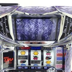 千歳市/恵庭市 サミー パチスロ ディスクアップ ZS ホワイトパネル コイン不要機 100V 無段階Vol. スロットの画像