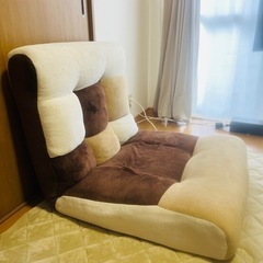 商談中❗️座椅子 コンパクト リクライニング フロアチェア 座いす 座イス ざいす ポケットコイル ハイバック ソファ ヌイ 北欧 おしゃれ ドリス 一人暮らしの画像