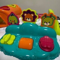《新品同様》auby オービー ラーニングテーブル 英語 知育玩具の画像