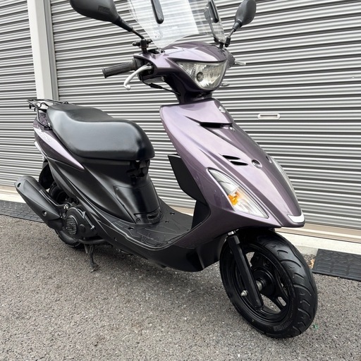 3143.人気小型　アドレスv125s バッテリー新品、スクリーン付属　千葉県柏市　即日配送、自走引き取りも可能