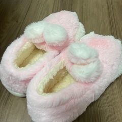 【未使用】ふわふわルームシューズ