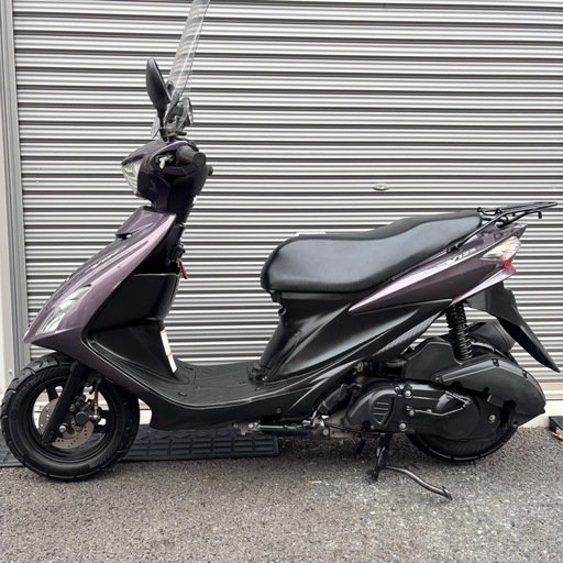 3143.人気小型　アドレスv125s バッテリー新品、スクリーン付属　千葉県柏市　即日配送、自走引き取りも可能