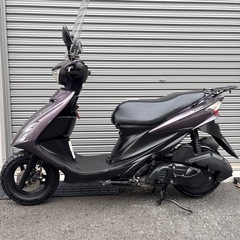 3143.人気小型　アドレスv125s バッテリー新品、スクリーン付属　千葉県柏市　即日配送、自走引き取りも可能の画像