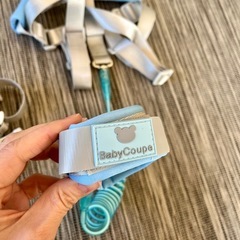 【美品】BabyCoupe 迷子防止ハーネス 青