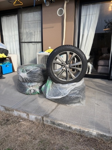 ホイール付きスタッドレスタイヤ4本