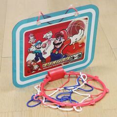 無料　ミニバスケットゴール　おもちゃ　マリオ　中古品