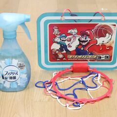 無料　ミニバスケットゴール　おもちゃ　マリオ　中古品の画像