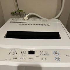洗濯機（使用回数4回）の画像