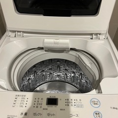 洗濯機（使用回数4回）の画像